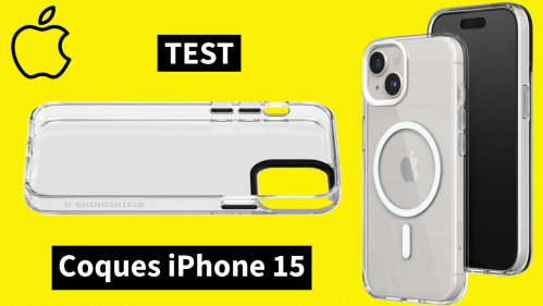 Test coques iphone 15